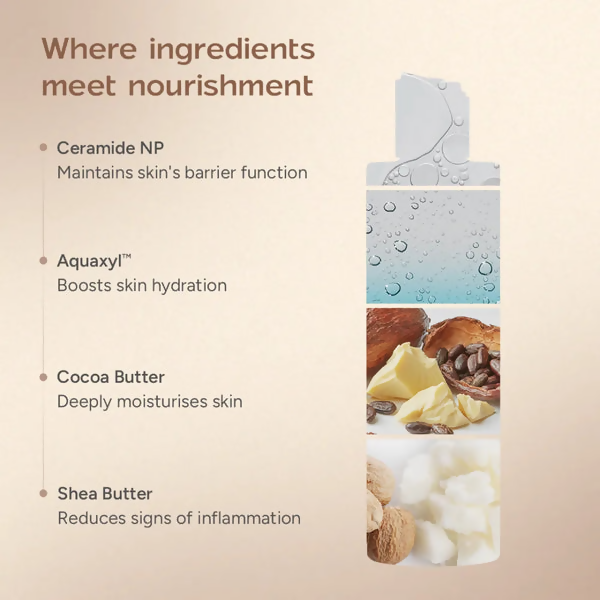 Arata Ceramide Body Lotion for Dry and Compromised Skin