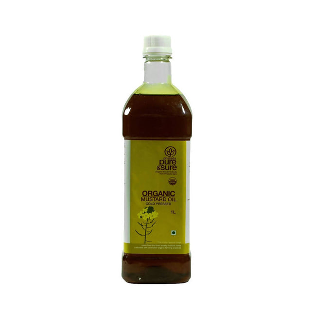 Pure & Sure Organic Mustard Oil Main Image