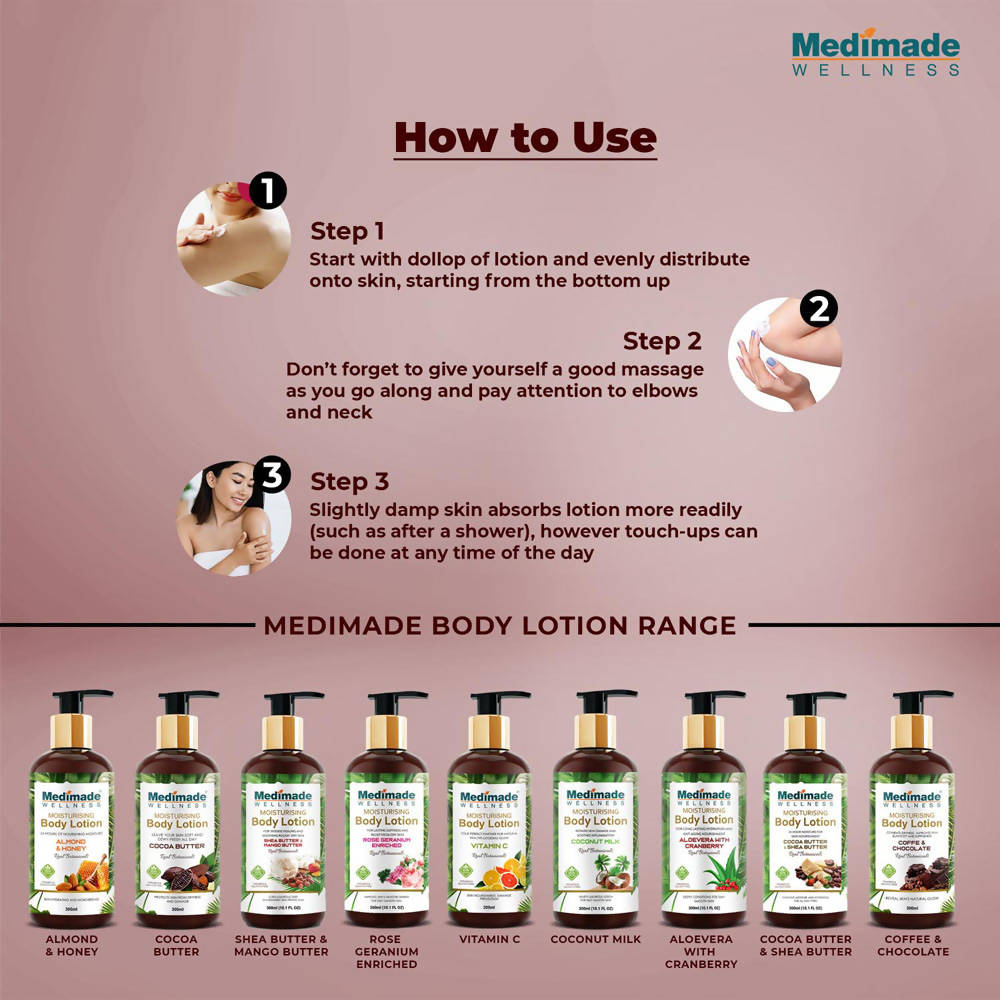 Medimade Wellness Coffee and Chocolate Moisturising Body Lotion