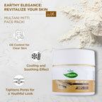 VI-JOHN Prakritik Multani Mitti Face Pack Controls Sebum Made With 100% Natural Bio Actives