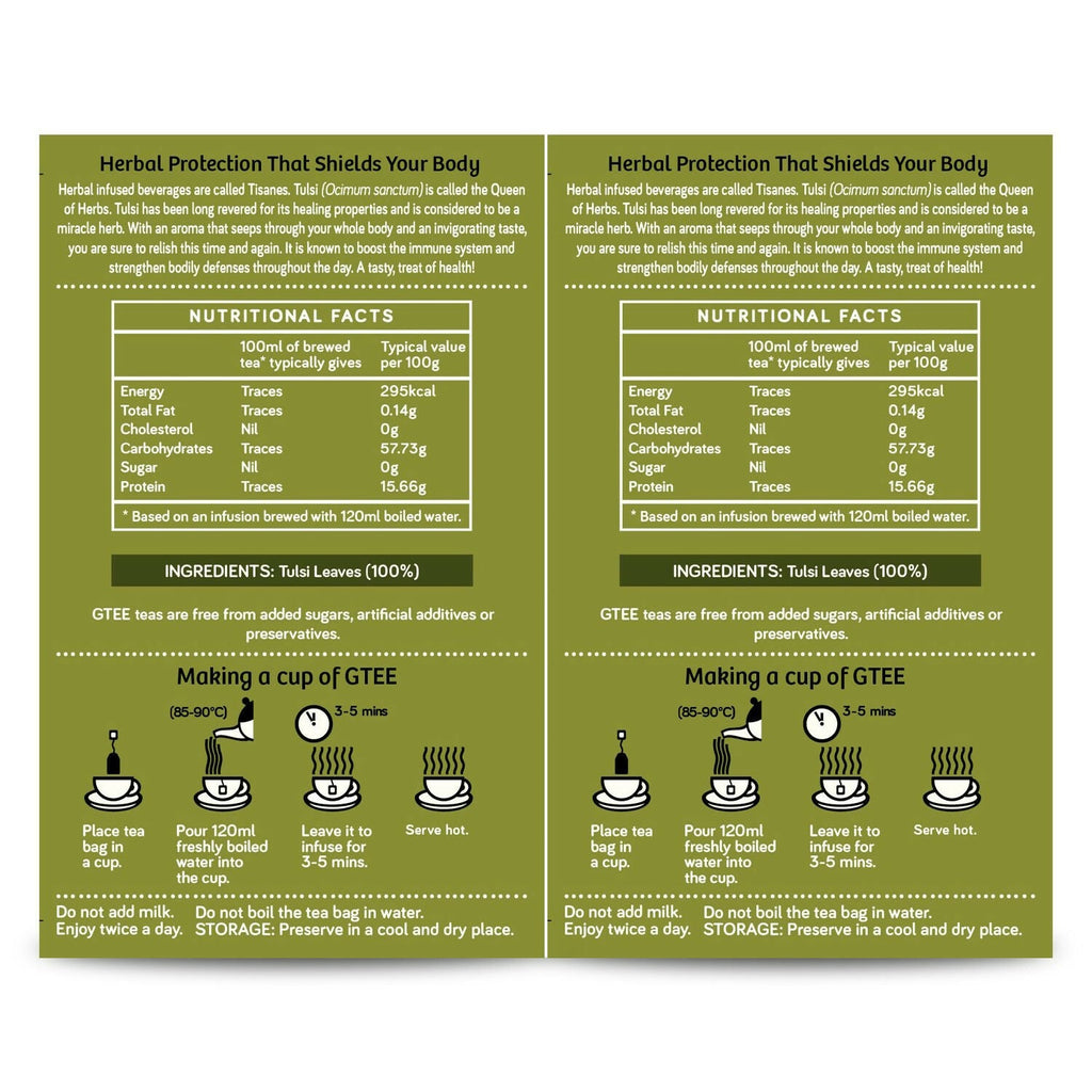 Gtee Tulsi Tea Bags