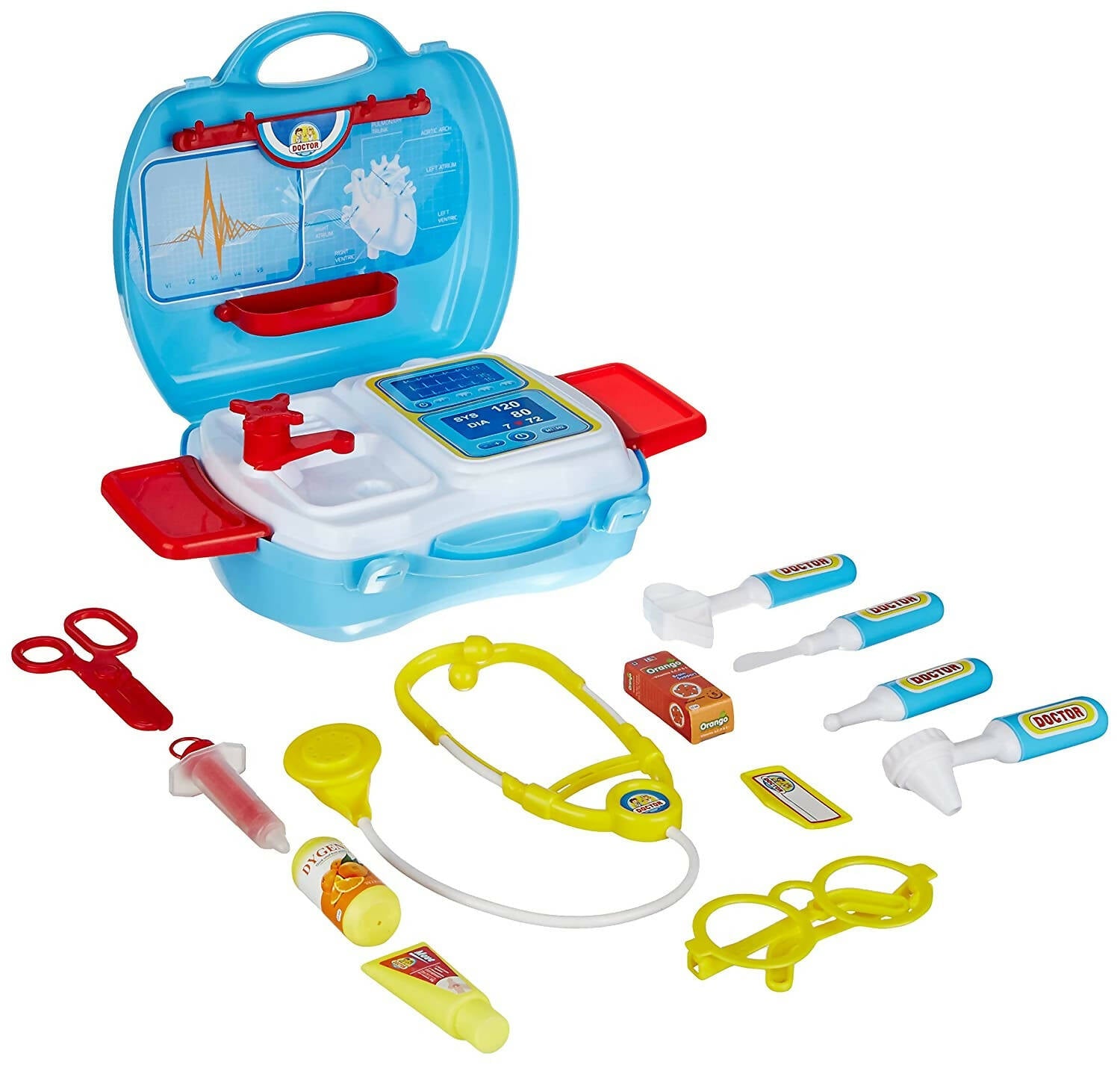 Sardar Ji Ki Dukan Pretend Play Doctor Play Sets For Boys/Girls/Kids Doctor Kit Toys With Suitcase - Isi Approved (Doctor Set - Box)