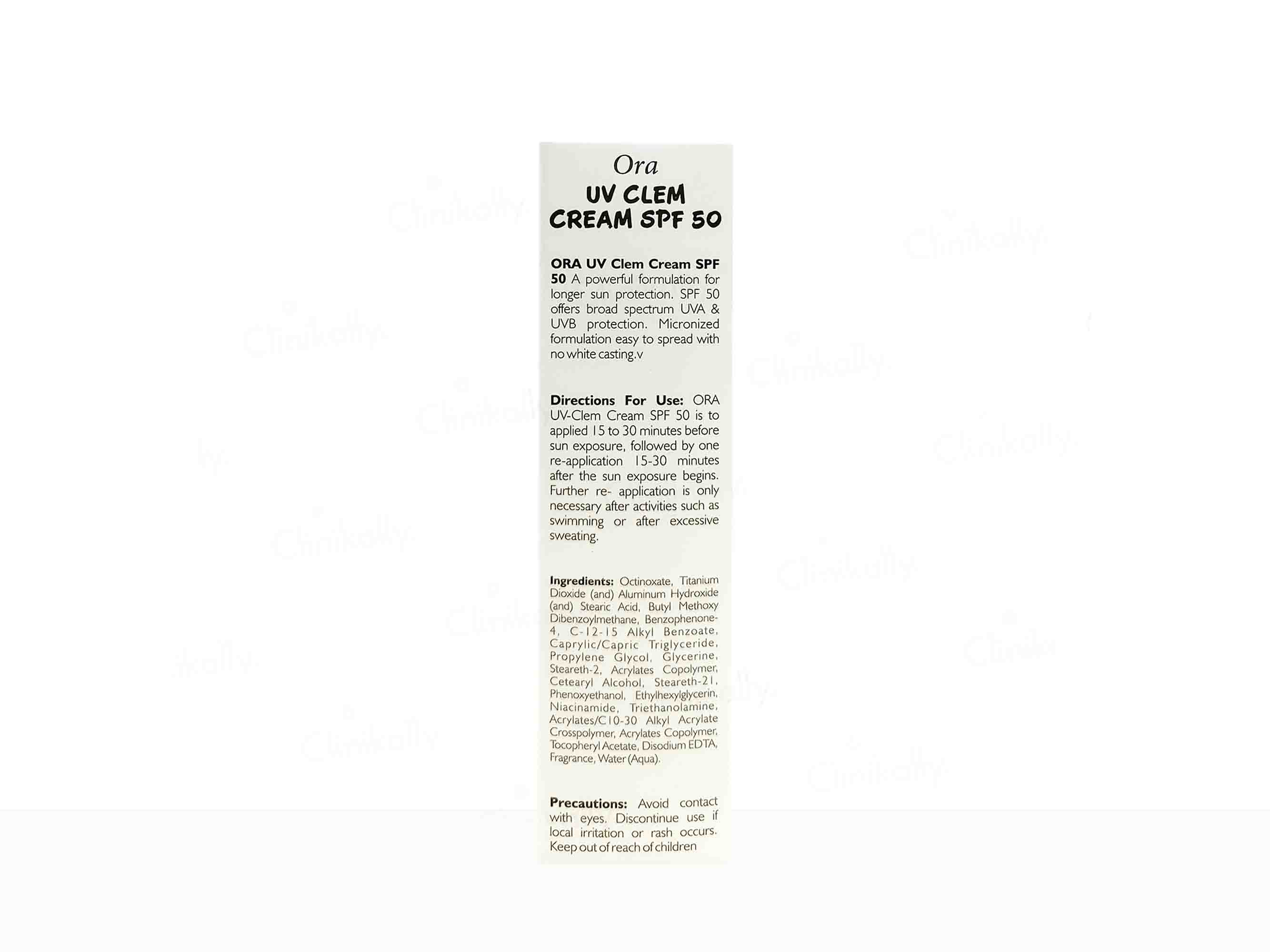 Ora UV Clem Cream SPF 50 PA+++