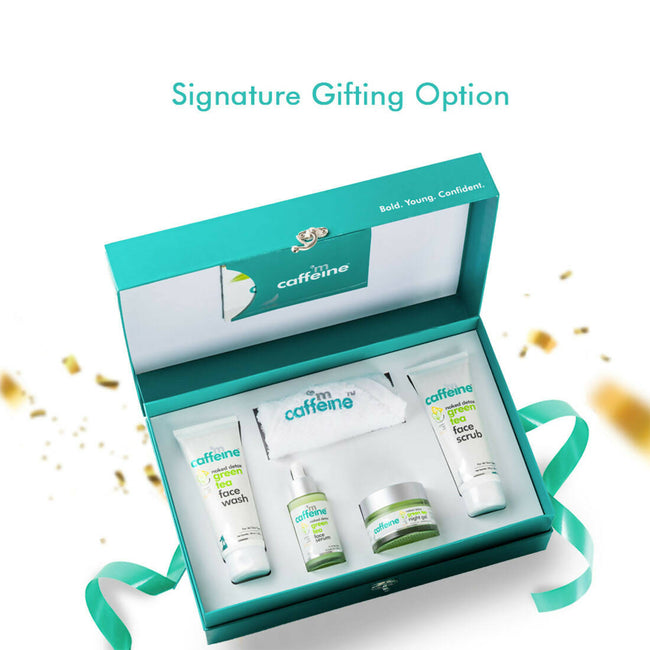 mCaffeine Green Tea Quick Face Detox Kit Main Image
