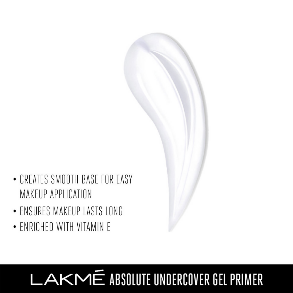 Lakme Unreal Undercover Gel Face Primer, Enriched With Viitamin E