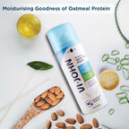 VI-JOHN Dermatologically Tested Premium Claming Aqua Shaving Foam Enriched with Aloevera & Almond Oil Free From Silicone, Paraben & Mineral Oil