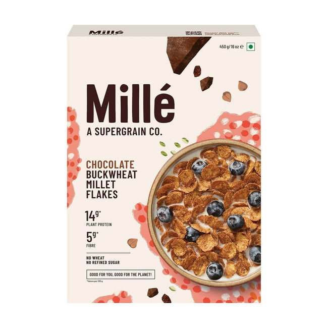 Mille Chocolate Buckwheat Breakfast Flakes Hover Image