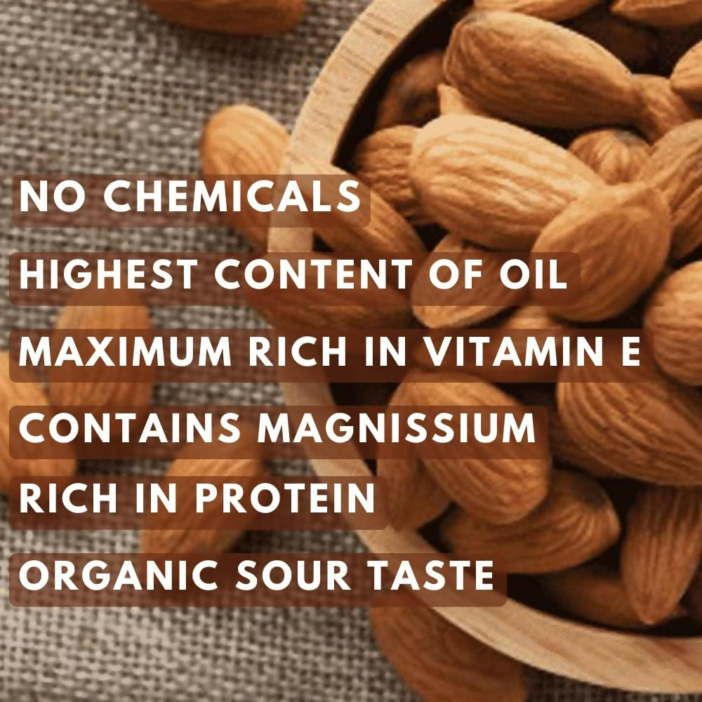 Grabpure Mamra Almonds/Mamra Badam Dry Fruits