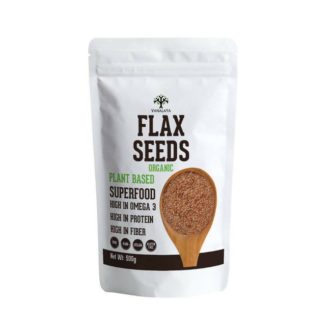 Vanalaya Flax Organic Seeds Main Image