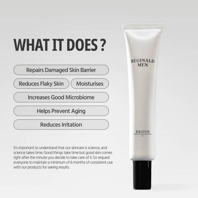 Reginald Men Gel Kratos Strengthening Moisturizer Main Image