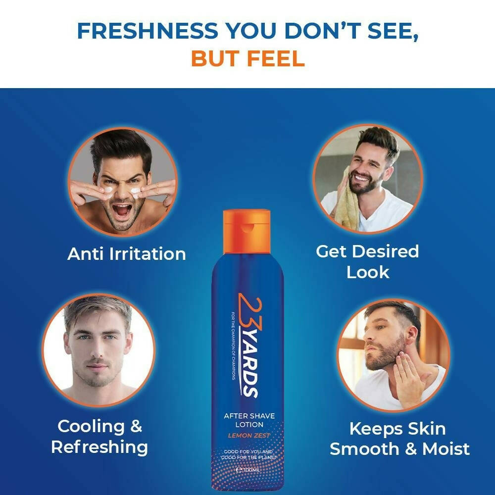 23 Yards After Shave Lotion for Men