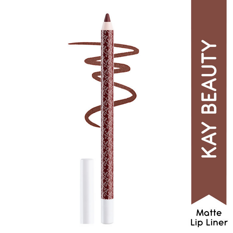 Kay Beauty Matte Action Lip Liner & Fill Lip Pencil - Fame