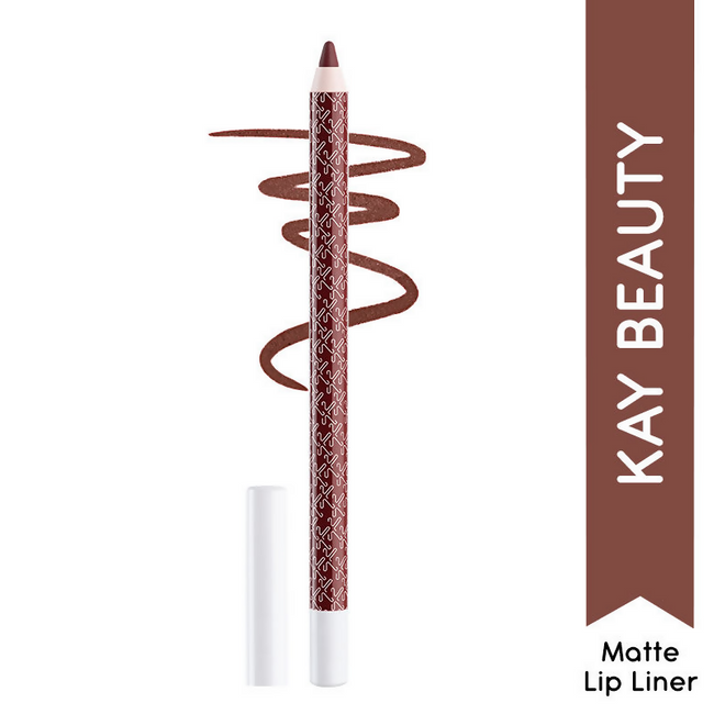 Kay Beauty Matte Action Lip Liner & Fill Lip Pencil - Fame Main Image