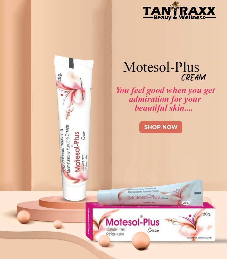 Tantraxx Motesol Plus Cream Natural Glowing Fairness Cream