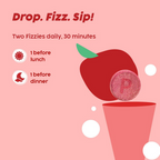 PLIX The Plant Fix Apple Cider Vinegar Effervescent Tablets - Cola Flavor