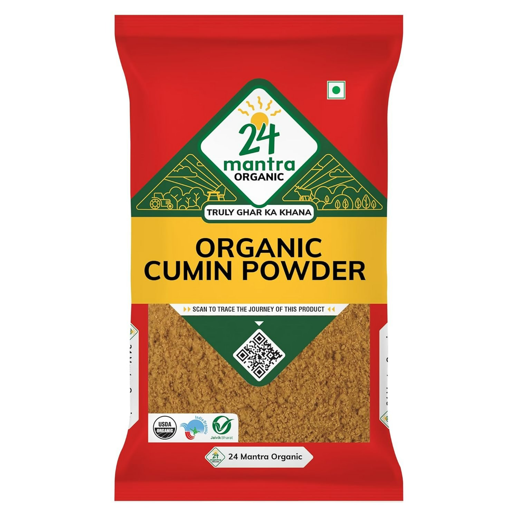 24 Mantra Organic Cumin Powder/Zeera Powder/Jeelakarra