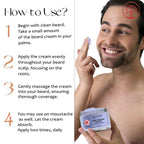 Ivory Natural Greys Beard Cream Restores Your Beard's Natural Color