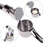 Stainless Steel look - Garlic Squeezer