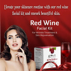 Globus Naturals Anti-Ageing Red Wine 6 Step Facial Kit