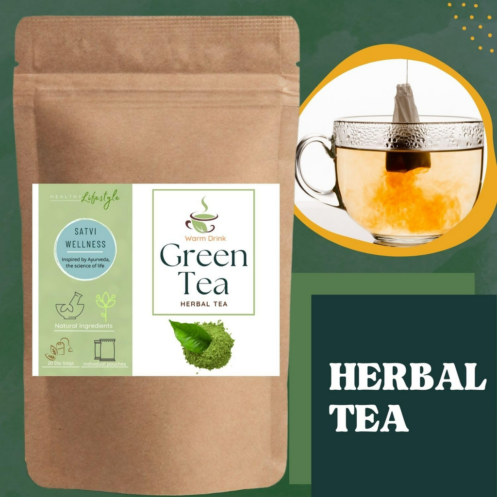 Satvi Wellness Green Tea In Tea Bags