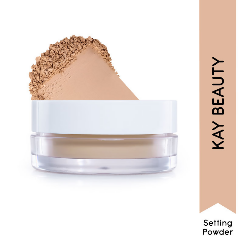 Kay Beauty By Katrina Kaif Matte HD Setting Loose Powder - Olive