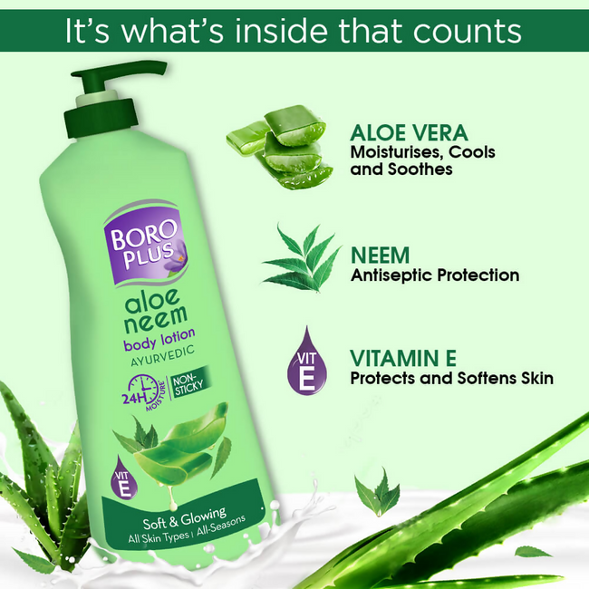 BoroPlus Aloe Neem Body Lotion Main Image