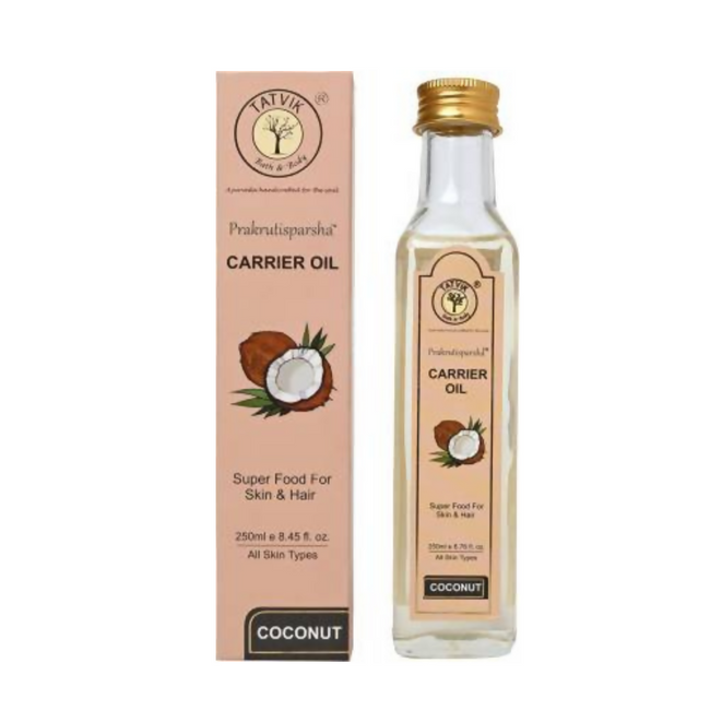 Tatvik Ayurveda Prakrutisparsha Carrier Oil (Coconut) Hover Image