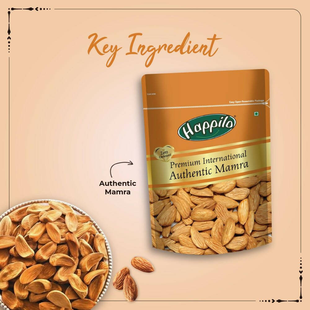 Happilo 100% Premium Authentic Mamra Almonds