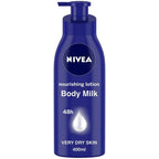 Nivea Nourishing Lotion Body Milk & Soft Light Moisturizing Cream Combo Pack