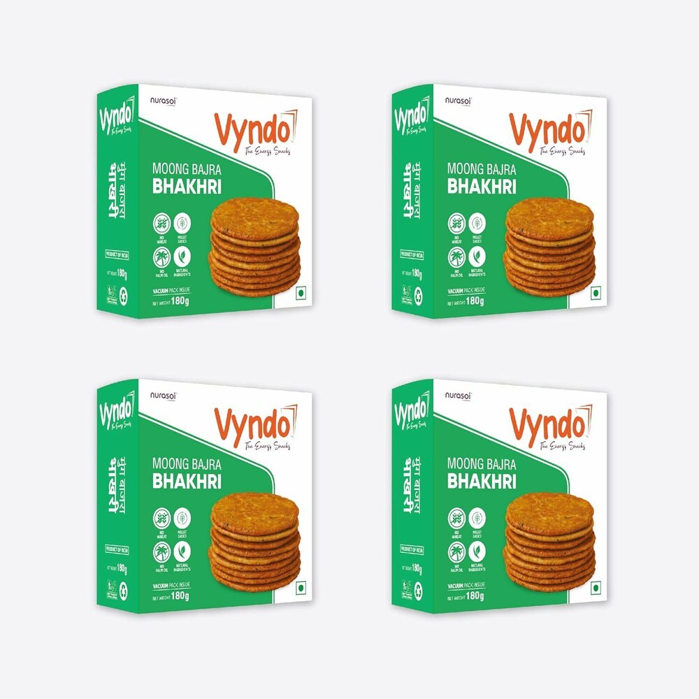 Vyndo Moong Bajra Bhakhri