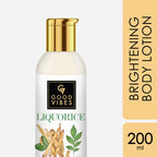 Good Vibes Liquorice Brightening Body Lotion