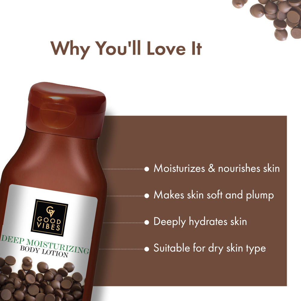 Good Vibes Choco Deep Moisturizing Body Lotion