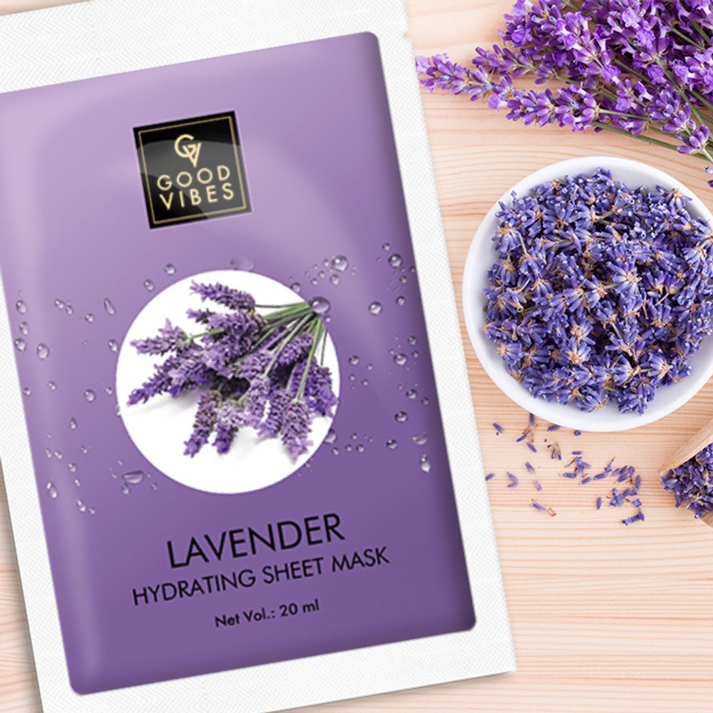 Good Vibes Lavender Hydrating Sheet Mask