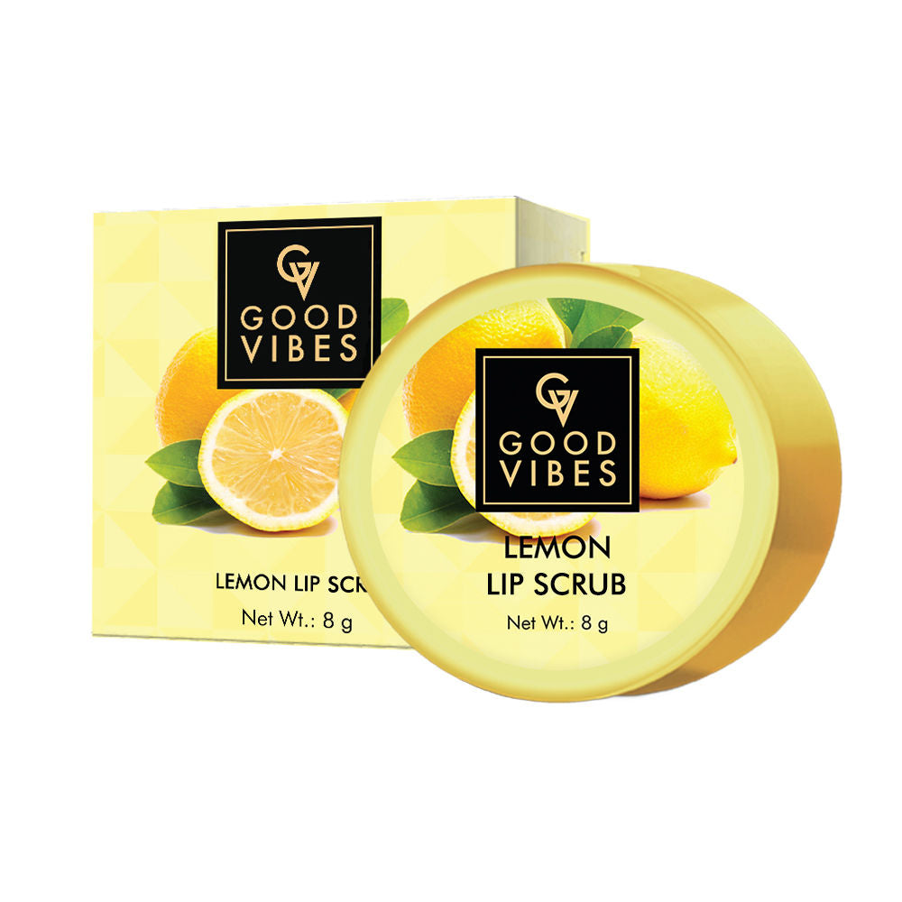 Good Vibes Lip Scrub - Lemon