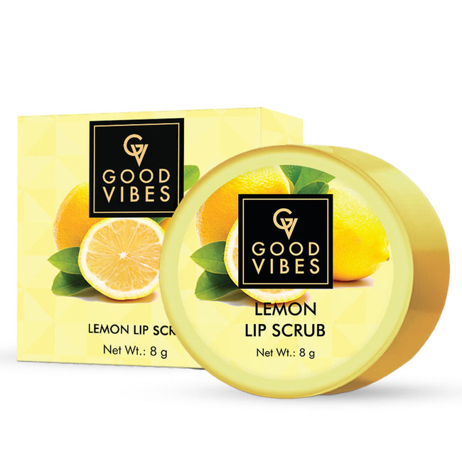Good Vibes Lip Scrub - Lemon Hover Image
