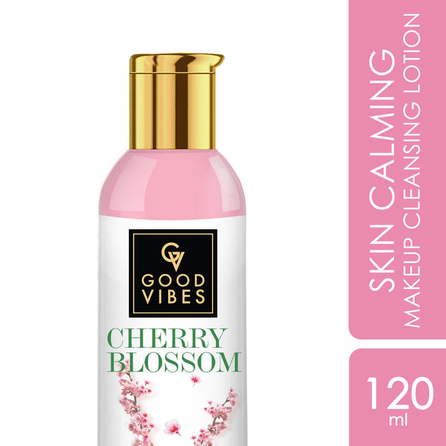 Good Vibes Skin Calming Makeup Cleansing Lotion - Cherry Blossom Main Image