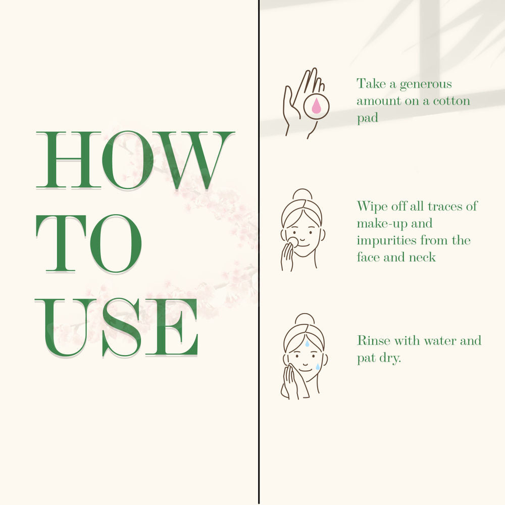 Good Vibes Skin Calming Makeup Cleansing Lotion - Cherry Blossom