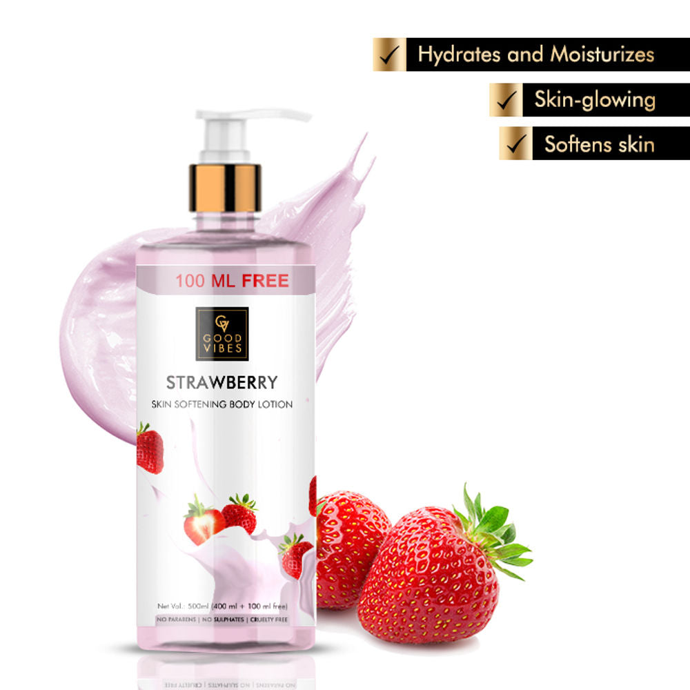 Good Vibes Strawberry Skin Softening Body Lotion
