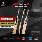SG Sunny Legend English Willow Cricket Bat (Size 6)
