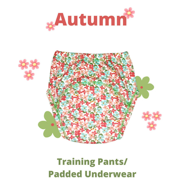 Kindermum Cotton Padded Pull Up Training Pants/ Padded Underwear-Autumn Rains For Kids- Set of 3 pcs Main Image