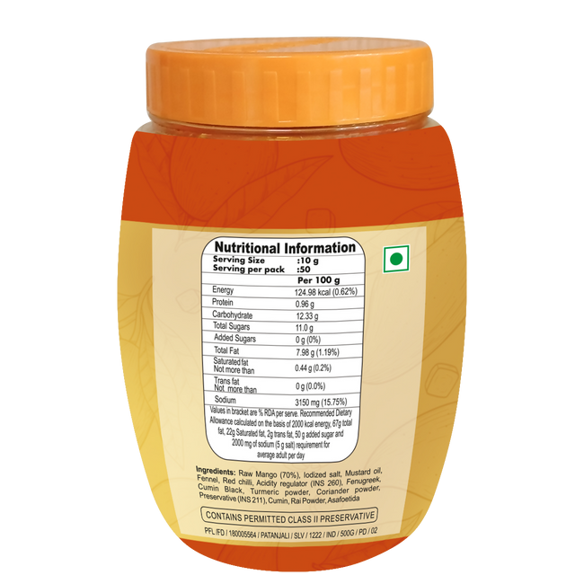 Patanjali Mango Pickle Main Image