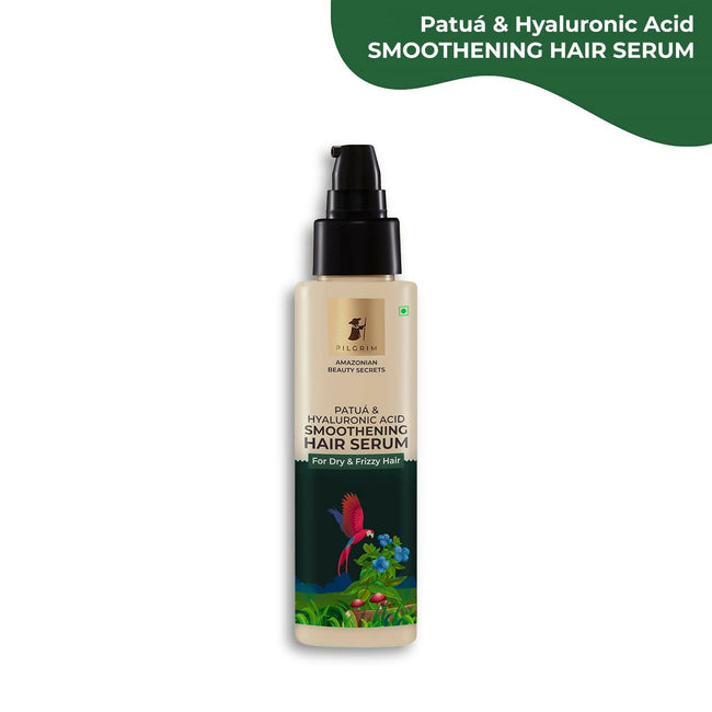 Pilgrim Amazonian Patuá & Hyaluronic Acid Smoothening Hair Serum For Dry & Frizzy Hair, For Hair Smoothening Main Image