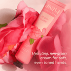 Asaya Peony Floral Hand Cream Softens Dry, Rough Hands For Men & Women