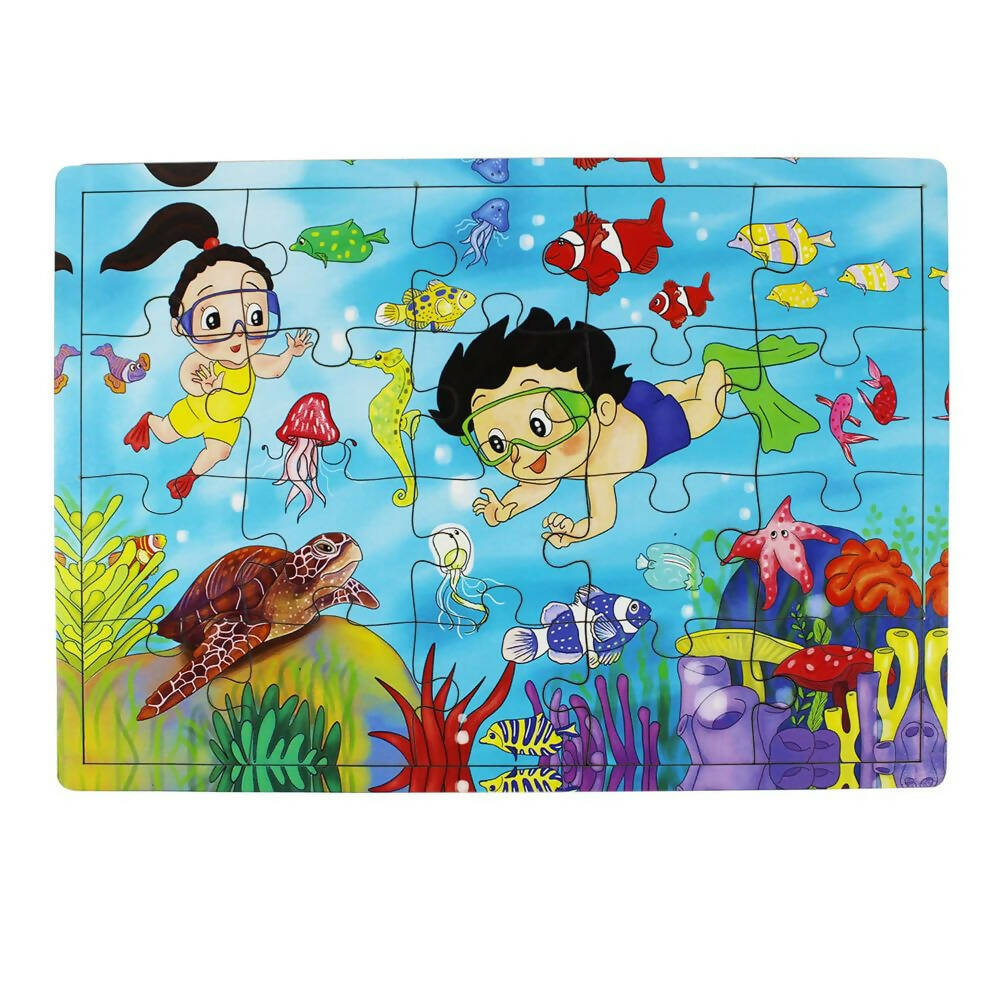 Matoyi Jigsaw Puzzles For Kids: Beach And Marine