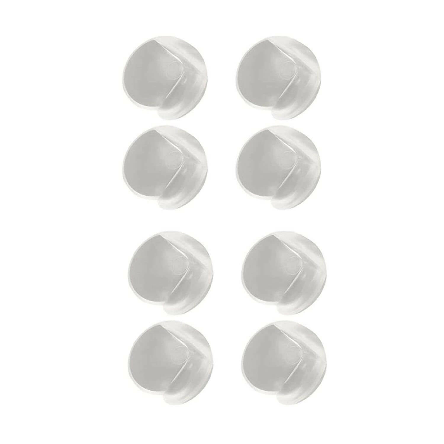 Safe-O-Kid Kids And Infants Safety- Beautiful Transparent Ball Shaped Corner Caps