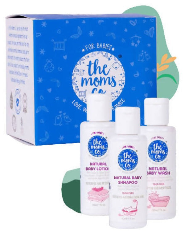 The Moms Co Natural Baby Travel Kit Hover Image