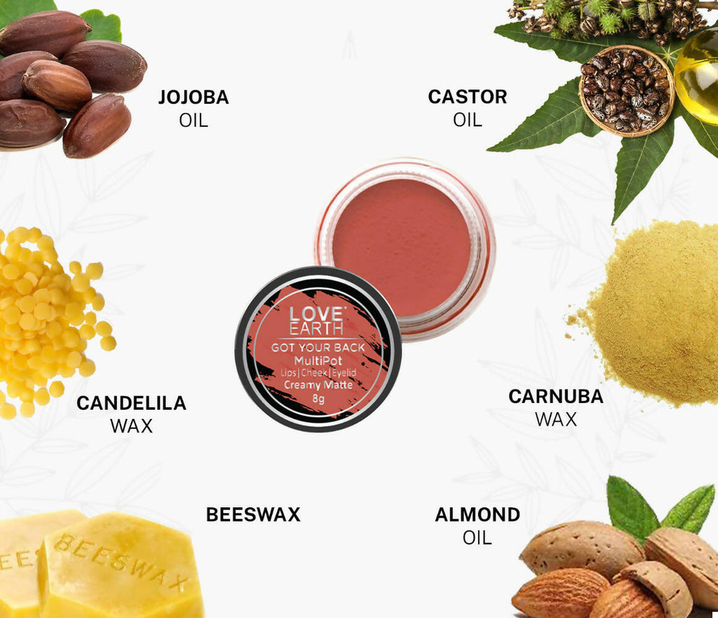Love Earth Lip Tint & Cheek Tint Multipot-Got Your Back