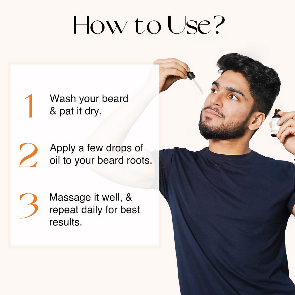 Nourish Mantra Advanced Beard Growth Oil Serum with Redensyl