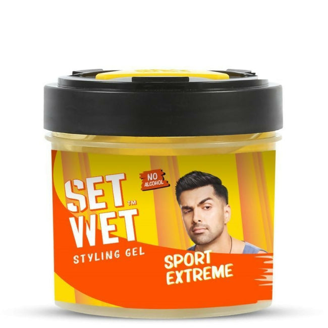 Set Wet Hair Gel for Men Ultimate Hold Electric Spikes Hover Image