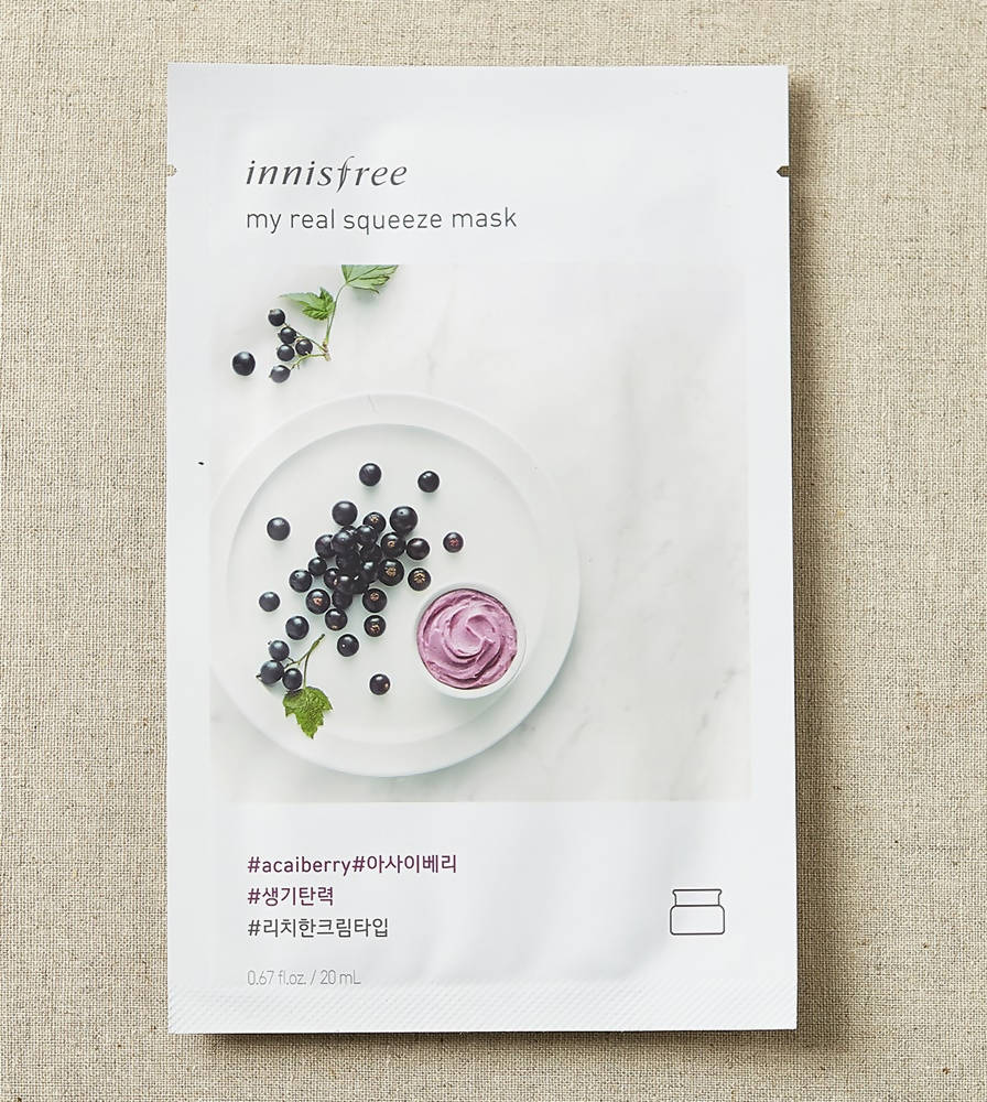 Innisfree My Real Squeeze Mask EX Acai Berry